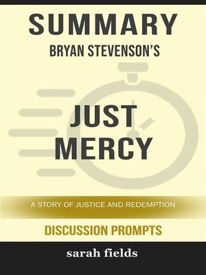 cover image of "Just Mercy a Story of Justice and Redemption" by Bryan Stevenson